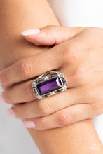 Load image into Gallery viewer, Paparazzi Radiant Rhinestones - Purple Ring