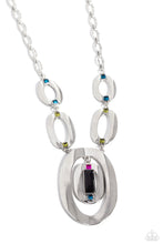 Load image into Gallery viewer, Paparazzi OVAL the Top - Black Necklace