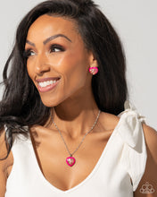 Load image into Gallery viewer, Paparazzi Heartfelt Hope - Pink Necklace