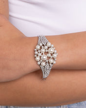 Load image into Gallery viewer, Paparazzi Royal Red Carpet - White Bracelet