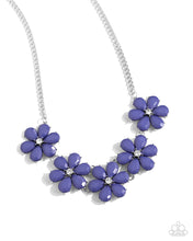 Load image into Gallery viewer, Paparazzi Floral Fun - Blue Necklace