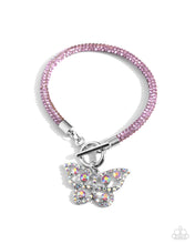 Load image into Gallery viewer, Paparazzi Aerial Appeal - Pink Bracelet