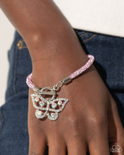 Load image into Gallery viewer, Paparazzi Aerial Appeal - Pink Bracelet