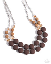 Load image into Gallery viewer, Paparazzi Whimsically Wealthy - Brown Necklace