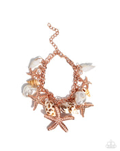 Load image into Gallery viewer, Paparazzi Seashell Song - Copper Bracelet