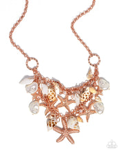 Load image into Gallery viewer, Paparazzi Seashell Shanty - Copper Necklace