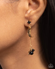 Load image into Gallery viewer, Paparazzi Astral Admiration - Black Earrings