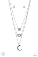 Load image into Gallery viewer, Paparazzi Lunar Lineup - Blue Necklace
