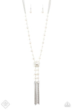 Load image into Gallery viewer, Paparazzi Vintage Diva - White Necklace