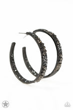 Load image into Gallery viewer, Paparazzi - GLITZY By Association - Black Earring