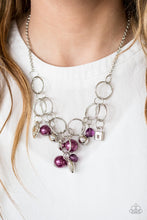 Load image into Gallery viewer, Paparazzi - In A Bind - Purple Necklace