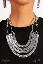 Load image into Gallery viewer, Paparazzi The Heidi - Silver Zi Collection Necklace