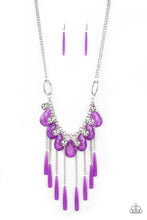 Load image into Gallery viewer, Paparazzi Roaring Riviera - Purple Necklace
