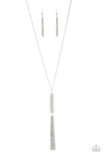 Load image into Gallery viewer, Towering Twinkle - White Paparazzi Necklace