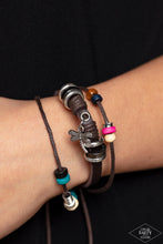 Load image into Gallery viewer, Paparazzi Fly High, Dragonfly - Brown Bracelet