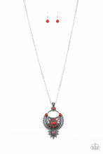 Load image into Gallery viewer, Paparazzi Solar Energy - Red Necklace