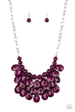 Load image into Gallery viewer, Paparazzi Sorry To Burst Your Bubble - Purple Necklace