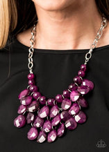 Load image into Gallery viewer, Paparazzi Sorry To Burst Your Bubble - Purple Necklace