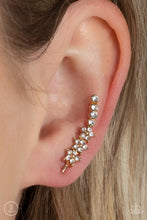 Load image into Gallery viewer, Paparazzi Flowery Finale - Gold Ear Crawlers