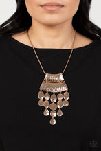 Load image into Gallery viewer, Paparazzi Totem Trek - Gold Necklace