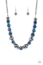 Load image into Gallery viewer, Paparazzi Interstellar Influencer - Blue Necklace