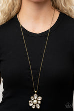 Load image into Gallery viewer, Paparazzi BLOOM Shaka-Laka - Brass Necklace
