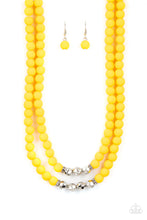 Load image into Gallery viewer, Paparazzi Summer Splash - Yellow Necklace