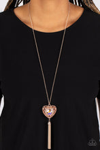 Load image into Gallery viewer, Paparazzi Prismatic Passion - Rose Gold Necklace