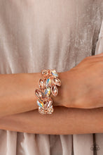 Load image into Gallery viewer, Paparazzi Luminous Laurels - Rose Gold Bracelet