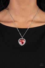 Load image into Gallery viewer, Paparazzi Sweethearts Stroll - Red Necklace