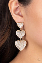 Load image into Gallery viewer, Paparazzi Couples Retreat - Gold Earrings