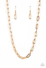 Load image into Gallery viewer, Paparazzi Boston Backdrop - Gold Necklace