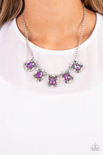 Load image into Gallery viewer, Paparazzi Pearly Pond - Purple Necklace