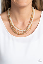 Load image into Gallery viewer, Paparazzi Boardwalk Babe - Gold Necklace