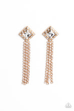 Load image into Gallery viewer, Paparazzi Seasonal Sparkle - Gold Earrings