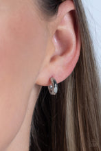 Load image into Gallery viewer, Paparazzi Catwalk Curls - Silver Mini Hoops