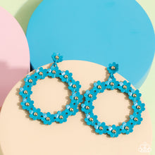 Load image into Gallery viewer, Paparazzi Daisy Meadows - Blue Earrings