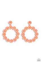 Load image into Gallery viewer, Paparazzi Daisy Meadows - Orange Earrings