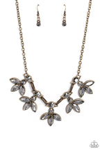 Load image into Gallery viewer, Paparazzi Dauntlessly Debonair - Brass Necklace