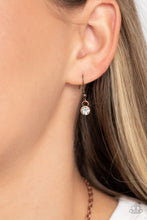 Load image into Gallery viewer, Paparazzi Over the TEARDROP - Copper Necklace