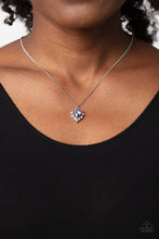 Load image into Gallery viewer, Paparazzi Be Still My Heart - Purple Necklace