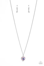 Load image into Gallery viewer, Paparazzi Be Still My Heart - Purple Necklace