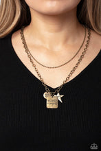Load image into Gallery viewer, Paparazzi Masterpiece in Progress - Brass Necklace