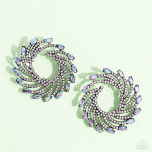 Load image into Gallery viewer, Paparazzi Firework Fanfare - Multi Post Earrings