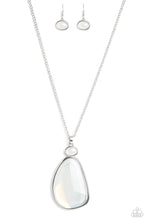 Load image into Gallery viewer, Paparazzi Geometric Glow - White Necklace