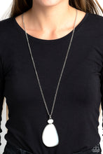 Load image into Gallery viewer, Paparazzi Geometric Glow - White Necklace