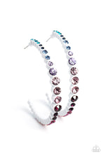 Load image into Gallery viewer, Paparazzi Gossip CURL - Multi Hoop Earrings