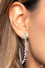 Load image into Gallery viewer, Paparazzi Gossip CURL - Multi Hoop Earrings