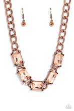 Load image into Gallery viewer, Paparazzi Radiating Review - Copper Necklace