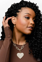 Load image into Gallery viewer, Paparazzi Roadside Romance - Gold Heart Necklace